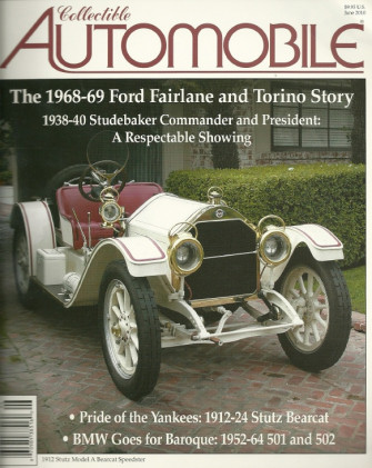 COLLECTIBLE AUTOMOBILE 2010 JUNE - TORINO, ROUSH, PRESIDENT, BEARCAT, BMW 501